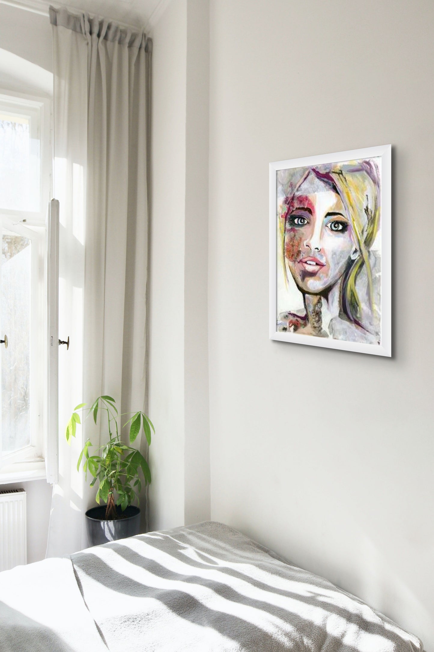 Original painting - Santorini