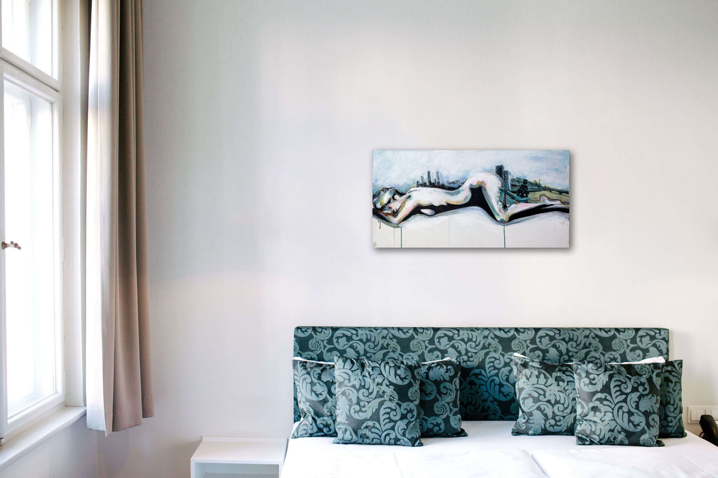 Original painting - While She Sleeps